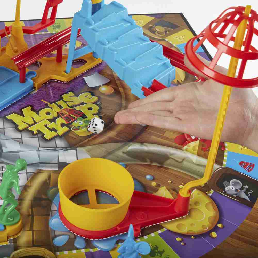 The Mouse Trap Game-Multicolor-One Size Classic Mousetrap Board Game