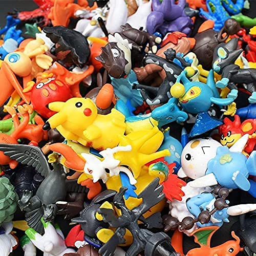 (144pcs) Pokémon Figures PVC Mini Figurines Pokémon Pop Statue  Ornamental Anime Action Figures Pikachu Collect Model Kids Toy Gifts
