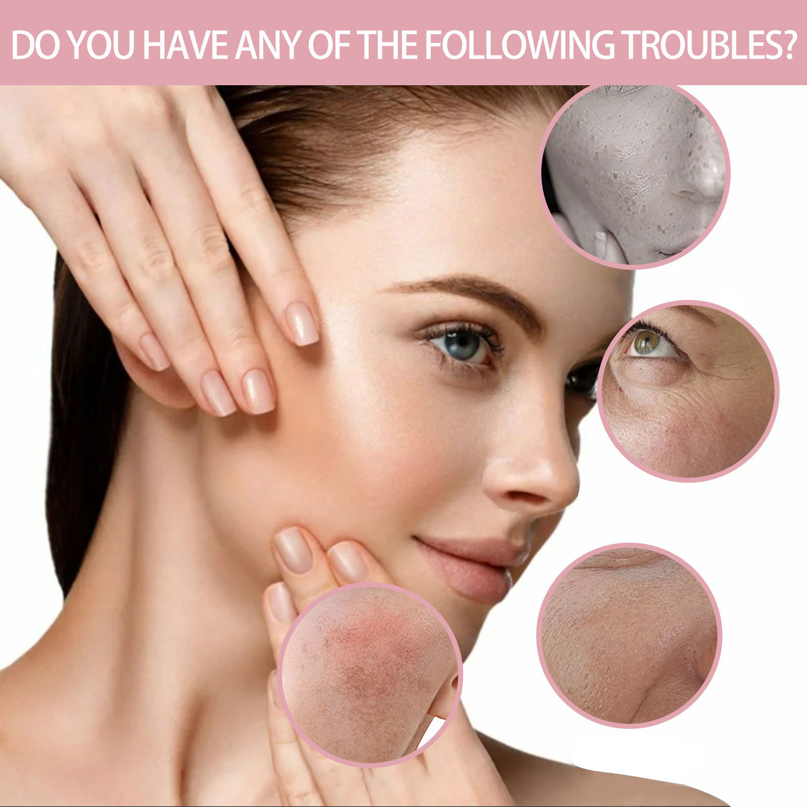 Anti Aging Serum Spray Anti Wrinkle Facial Moisturizer Fade Fine Lines Whitening Firming Skin Brighten Nourish Eye Line Remover Essence Spra Skin Care