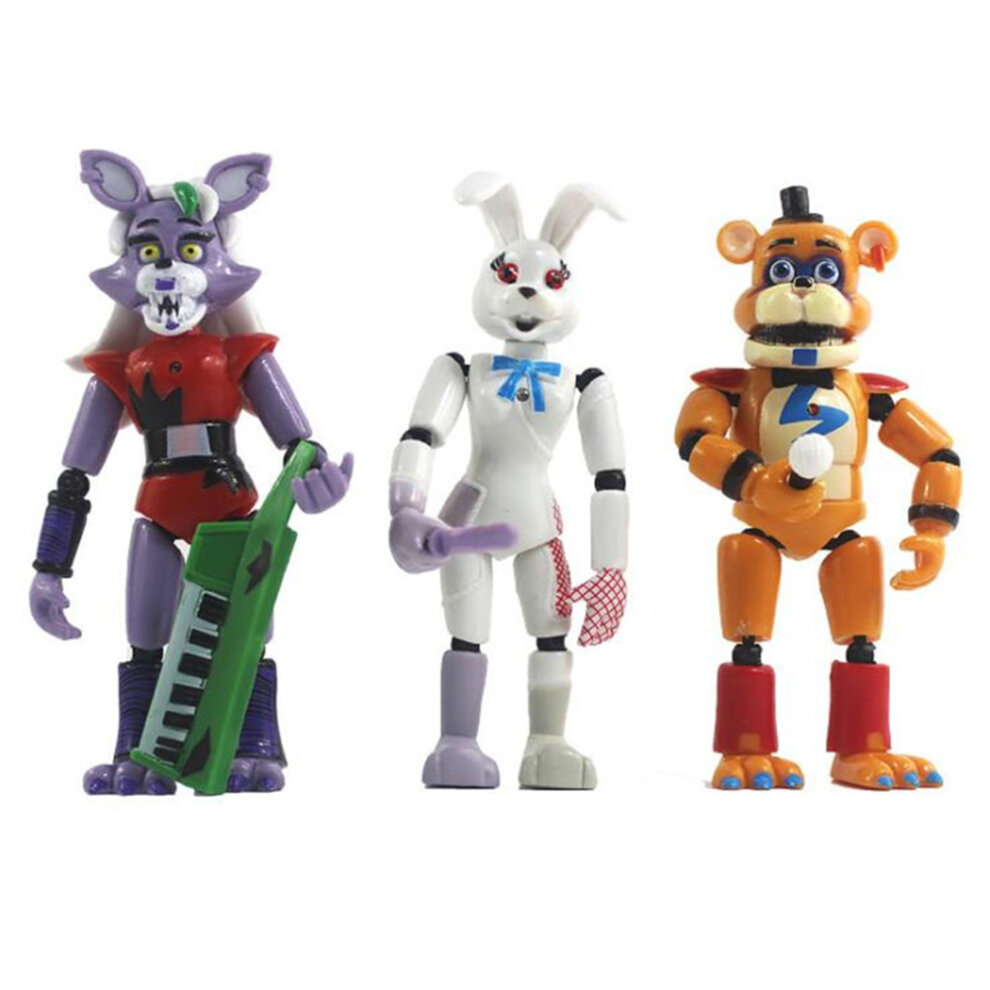 FNAF Action Figures Five Nights at Freddy Kids Toys Set of 10