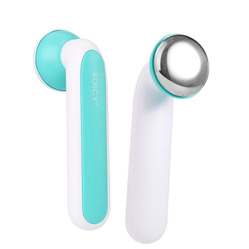 Ice Roller 2 Head Face Roller Skin Cooling Tool Stainless Steel   Cool Massage for Face Eyes Body Relief