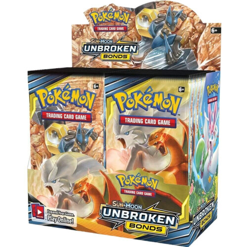 324PCS Pokemon Booster Card Pack with Rare Cards