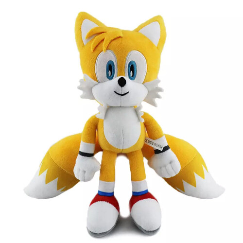 30cm Soft Plush Toys for Kids Boys Girls, Sonic the Hedgehos Knuckles Shadow Tails