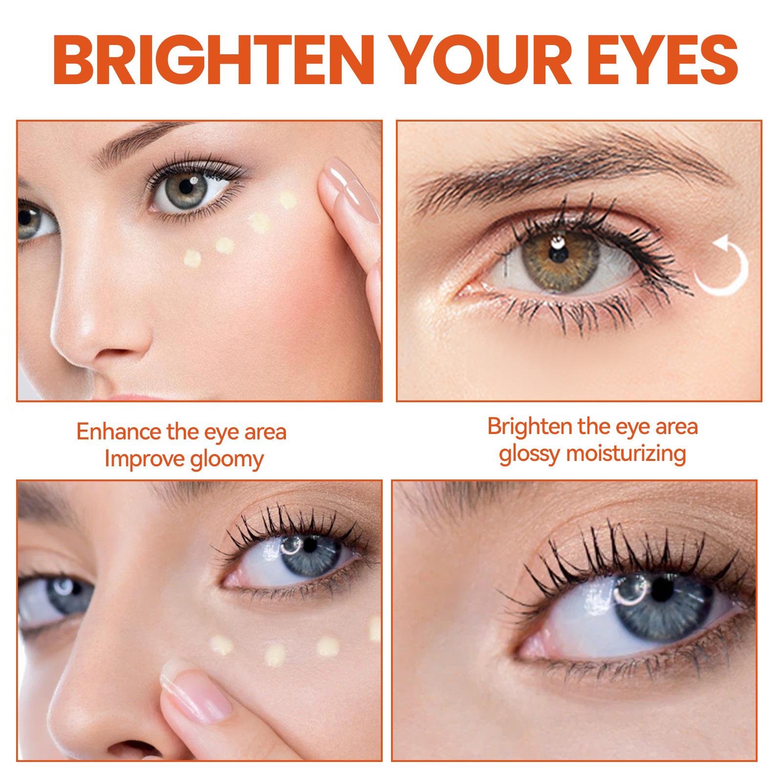 EELHOE Anti Wrinkle Eye Cream Removal Eliminate Puffiness Lines Tightening Lifts Lighten Dull Eyes Care