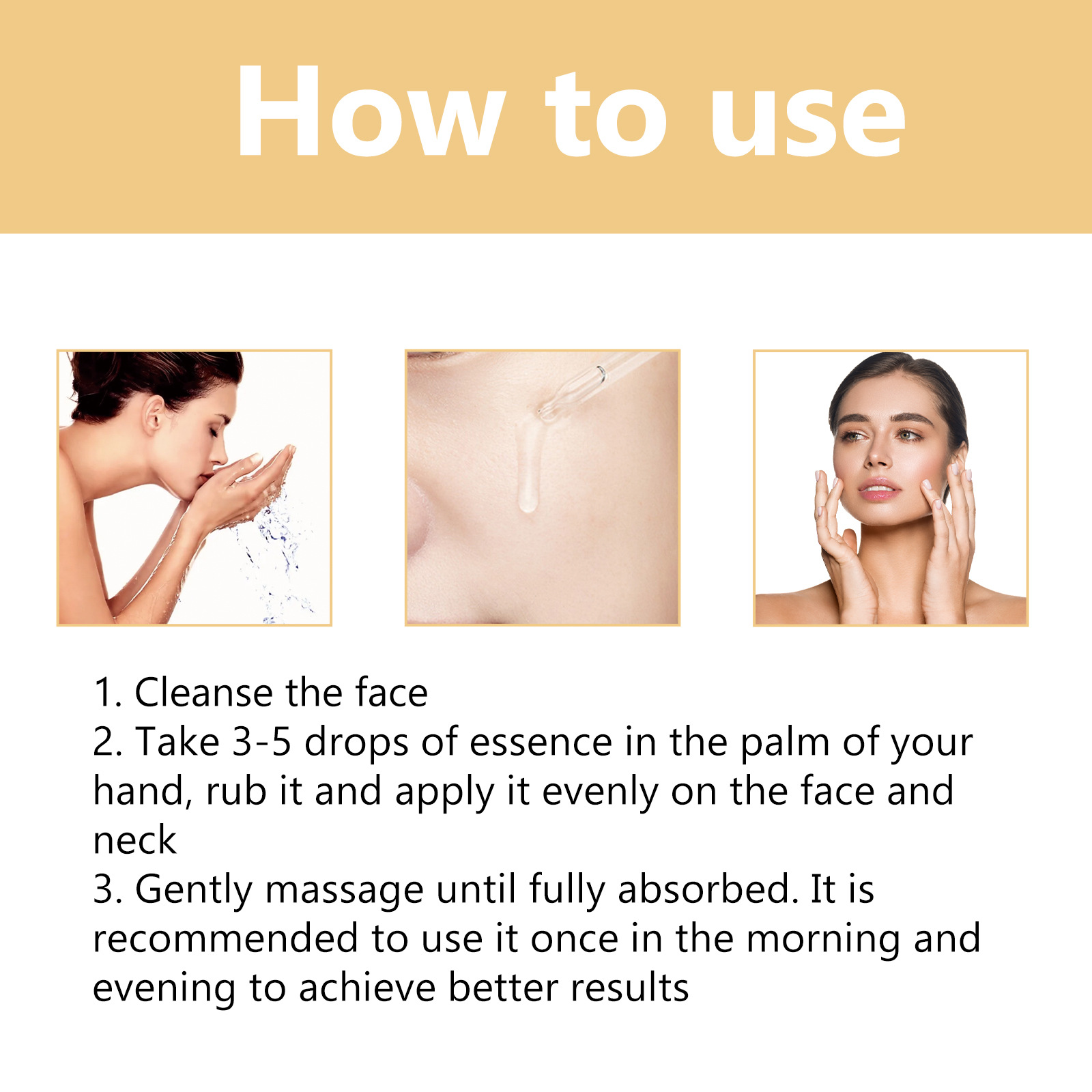 Nicotinamide Facial Firming Serum Lift Wrinkle Removal Fine Lines Rejuvenation Shrink Pores Skin Hydrating Face Nourish Moisturizing Brightening Essence
