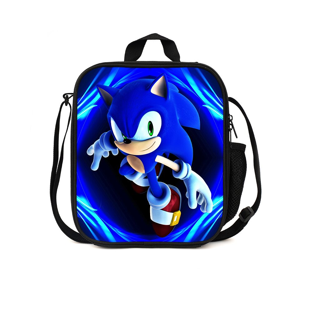 (Sonic I) Sonic Insulated Lunch Bag School Outdoor Lunch Box