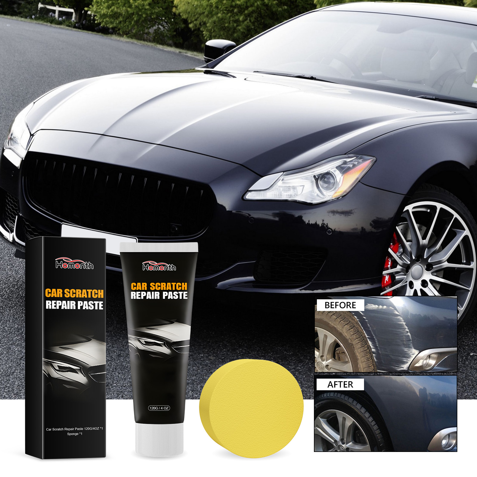 Car Scratch Remover Paint Care Tools Auto Swirl Remover Scratches Repair Polishing Auto Body Grinding Compound Anti Scratch Wax
