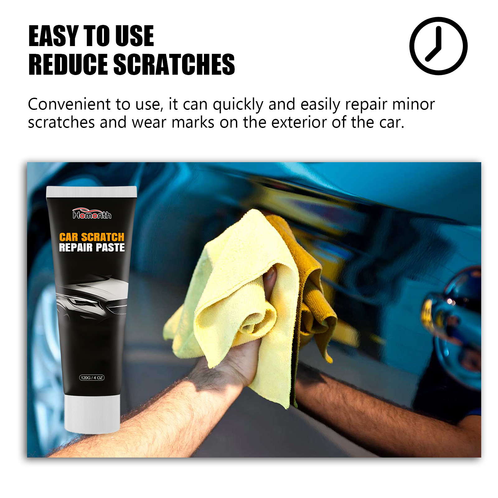 Car Scratch Remover Paint Care Tools Auto Swirl Remover Scratches Repair Polishing Auto Body Grinding Compound Anti Scratch Wax