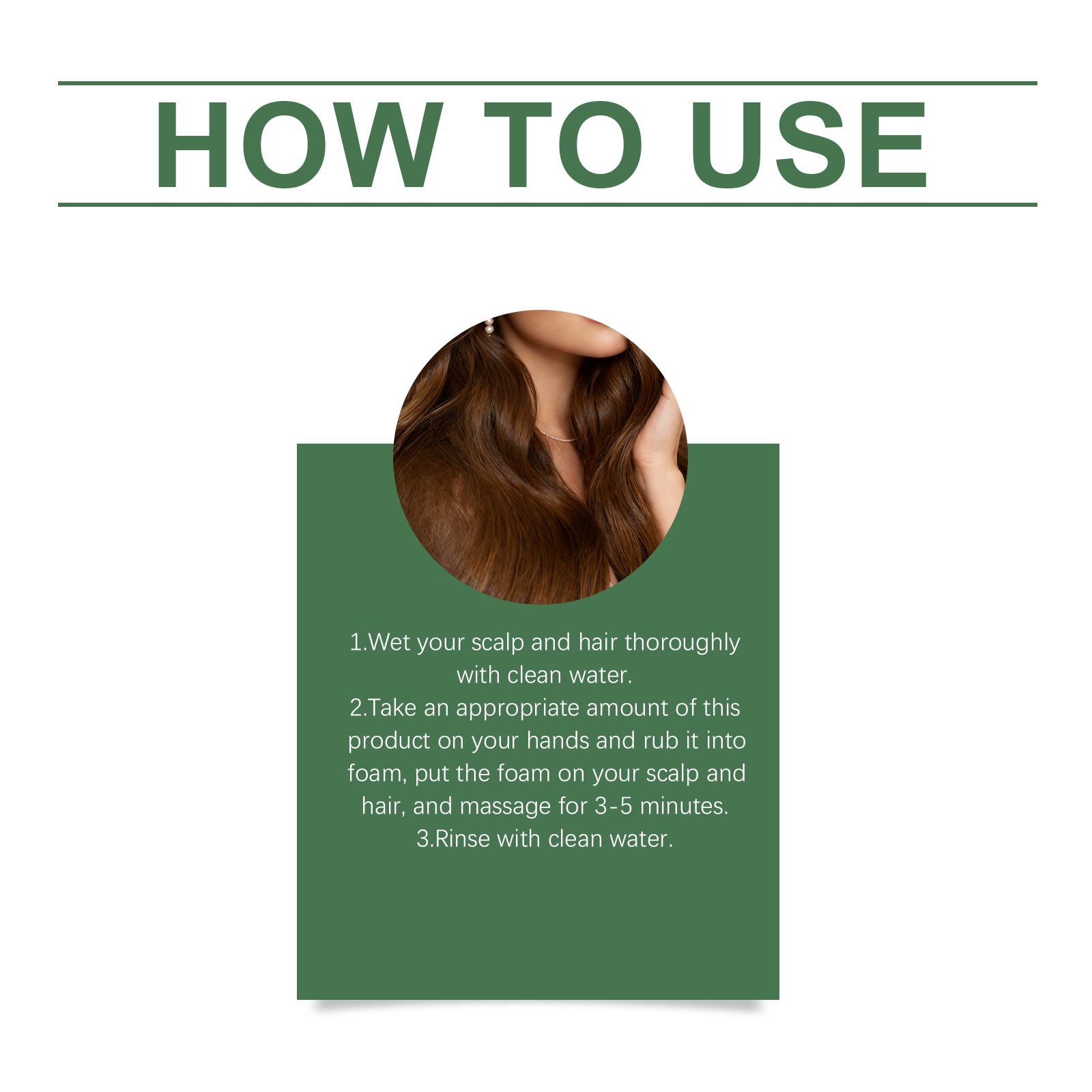 Rosemary Hair Care Shampoo - Gentle Scalp Cleansing, Adds Shine, Moisturizing and Smooth Hair Care Shampoo ﻿