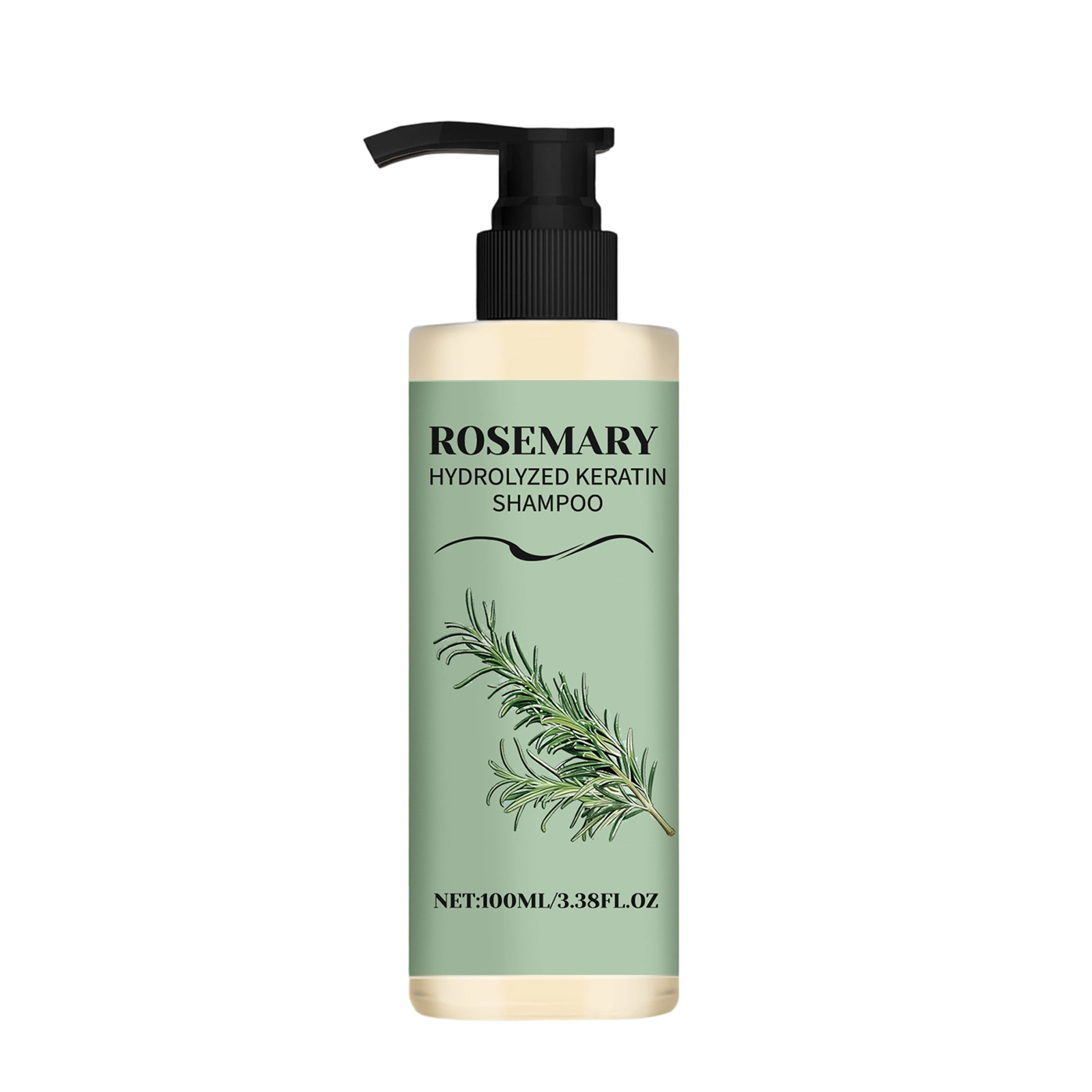Rosemary Hair Care Shampoo - Gentle Scalp Cleansing, Adds Shine, Moisturizing and Smooth Hair Care Shampoo ﻿