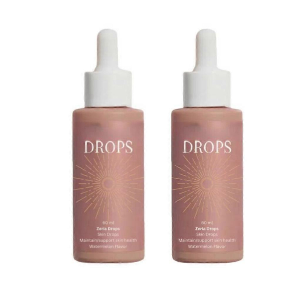 (2pcs) Zeria Sunless Tanning Drops Self Tanning Drops for Dark Fake Tan
