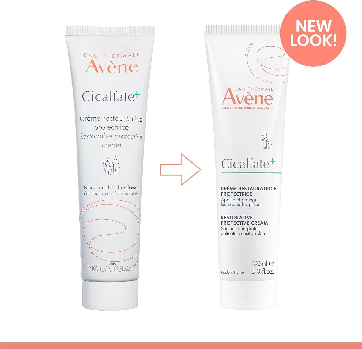 Avene Cicalfate Repairing Protective Cream 100ml Hydrating Moisturiser Nourishing Sensitive Skin Care