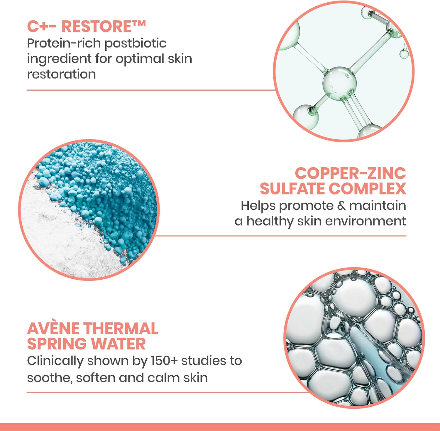 Avene Cicalfate Repairing Protective Cream 100ml Hydrating Moisturiser Nourishing Sensitive Skin Care