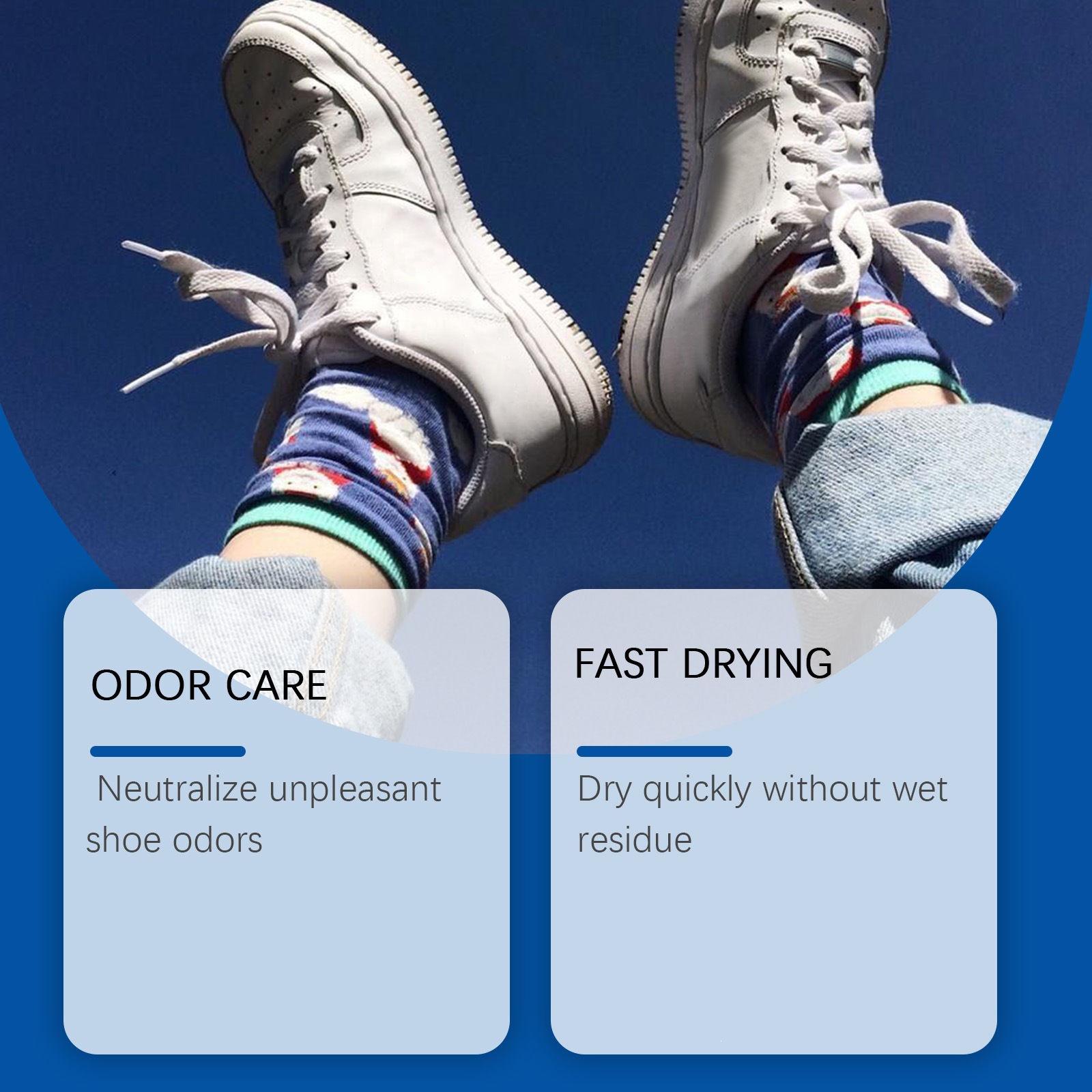 Shoe And Sock Deodorizing Spray For Odor Removal Freshness And Summer Foot Care