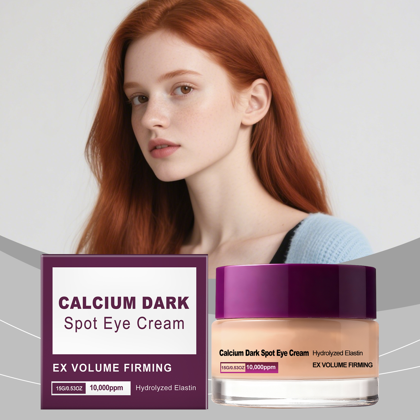 Moisturizing Hydrating Eye Cream Daily Apply Easy Absorb Mild Nourish Elastic Eye Skin Smooth Delicate Lock Water