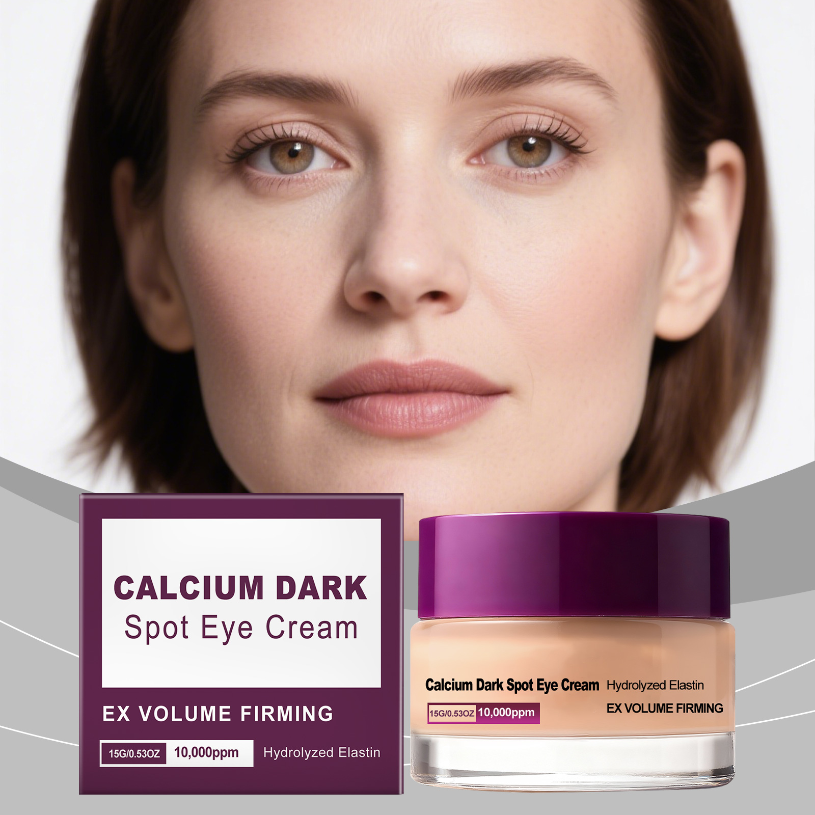 Moisturizing Hydrating Eye Cream Daily Apply Easy Absorb Mild Nourish Elastic Eye Skin Smooth Delicate Lock Water