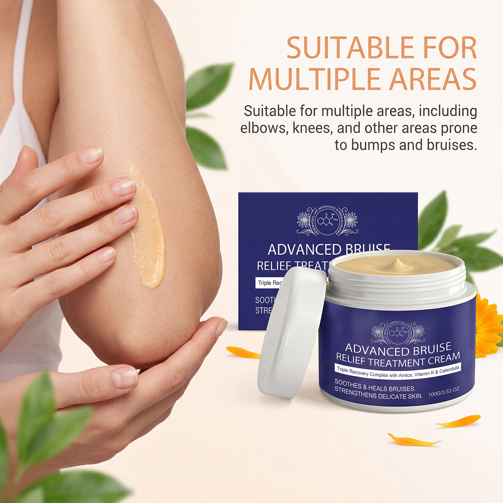 Skin Care Ointment Mild Ingredient Moisturizing Hydrating Comfortable Smearing Body Skin Daily Massage Gentle Maintenance