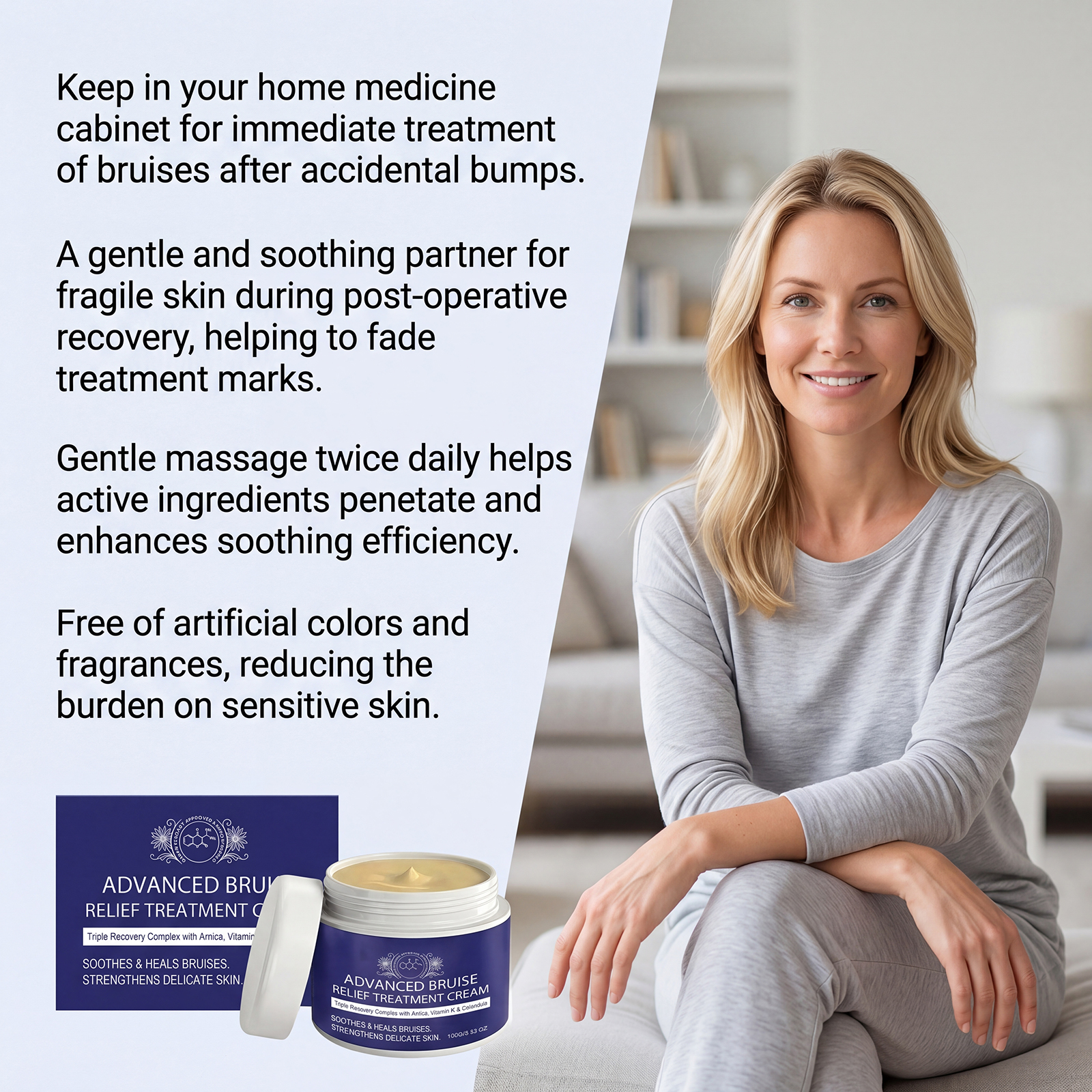 Skin Care Ointment Mild Ingredient Moisturizing Hydrating Comfortable Smearing Body Skin Daily Massage Gentle Maintenance
