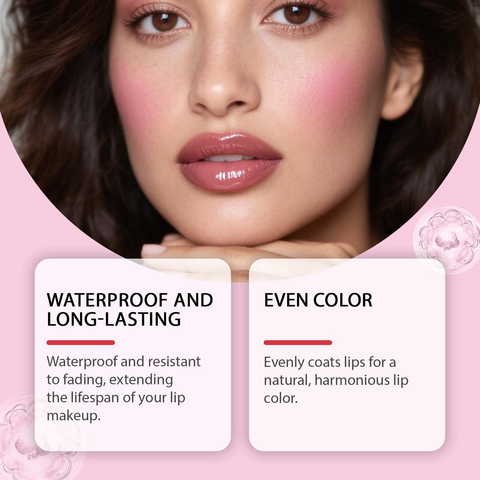 Peel Off Lip Tint Orange Red Mild Daily Hydrous Moisturizing Glossy Even Coloring Portable Gloss Lip
