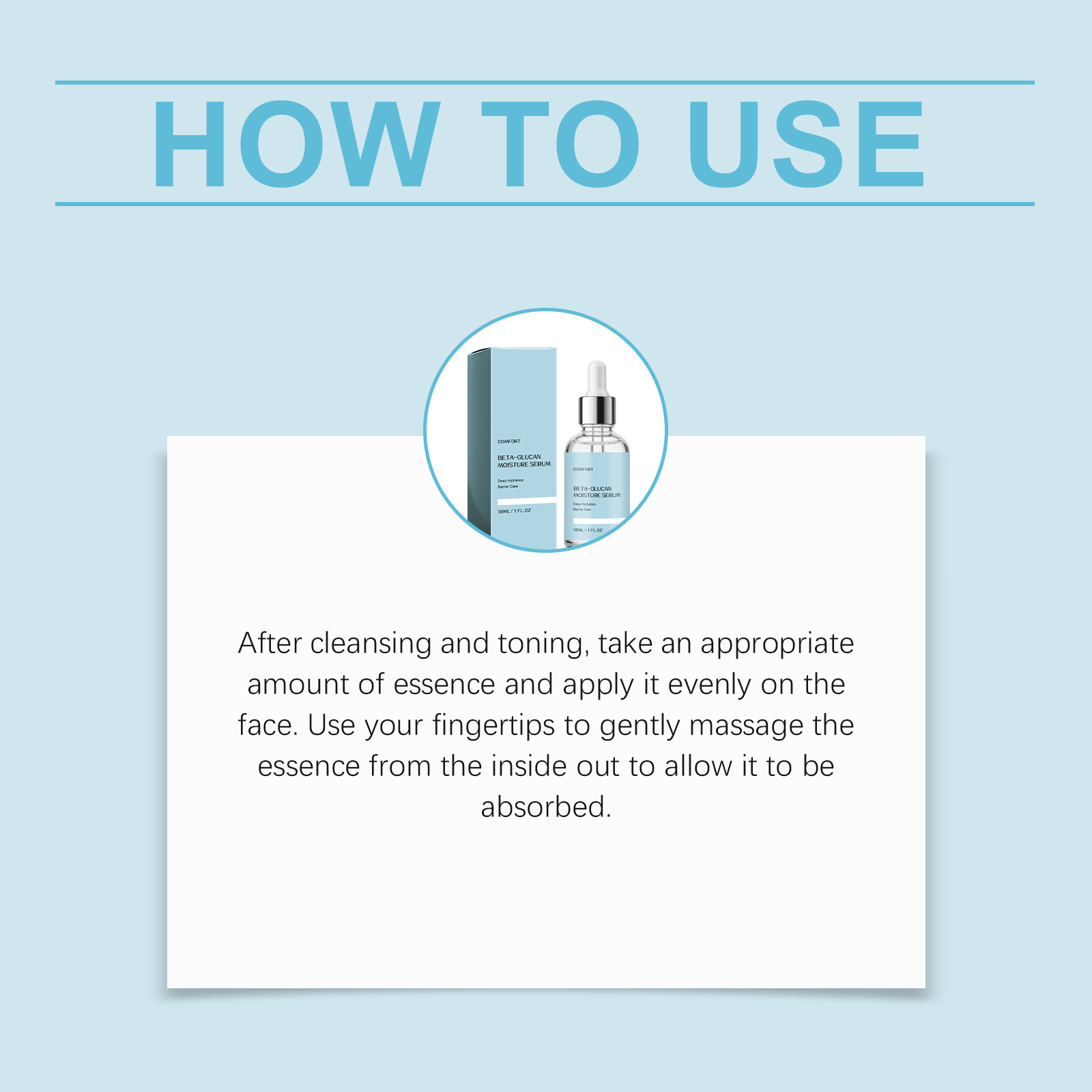 Moisturizing Essence Liquid Clear Hydrating Comfort Bright Soft Mild Care Facial Skin Luminous Complexion