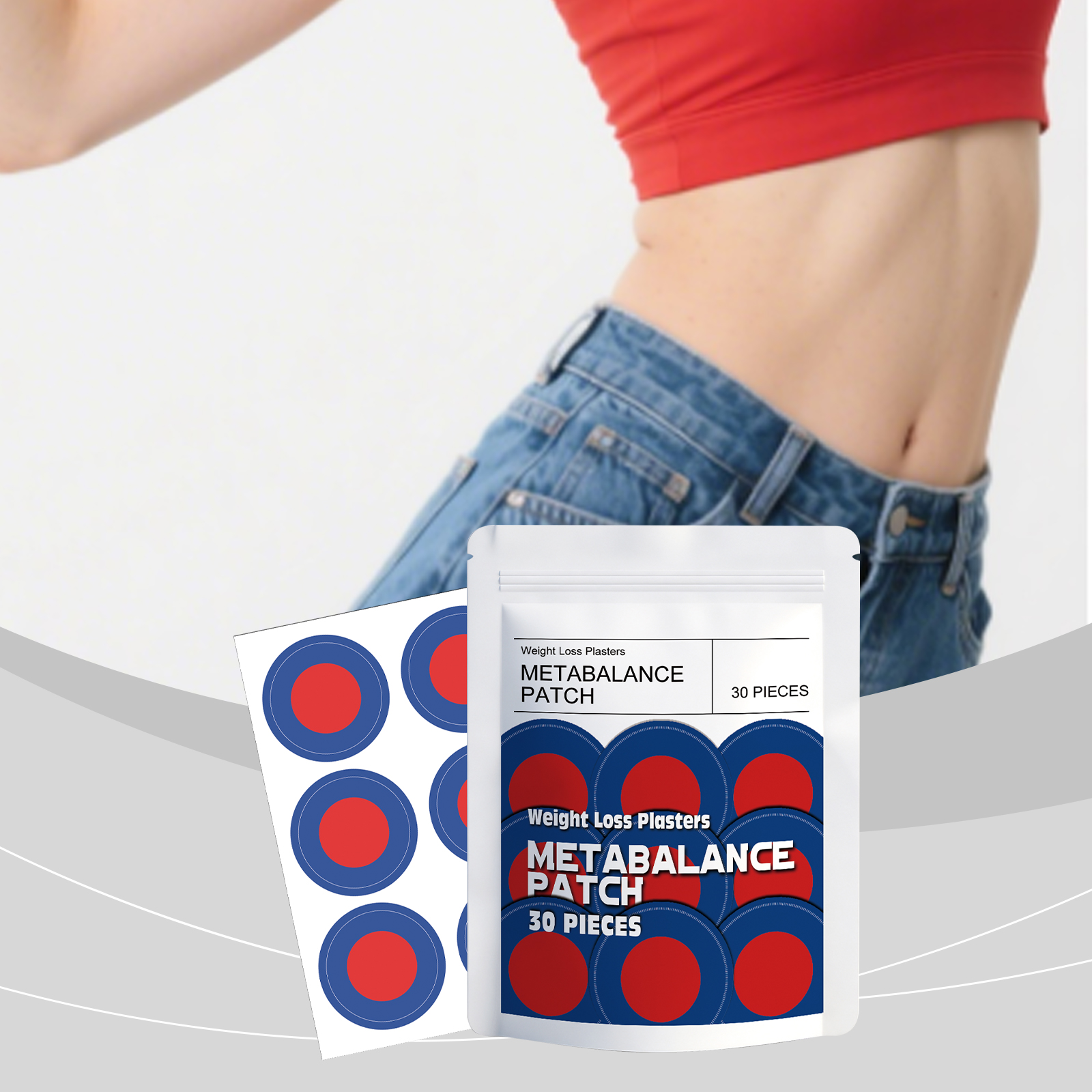 Body Care Patch Mild Soft Breathable Light Skin Friendly Material Natural Fit Body Skin Treatment