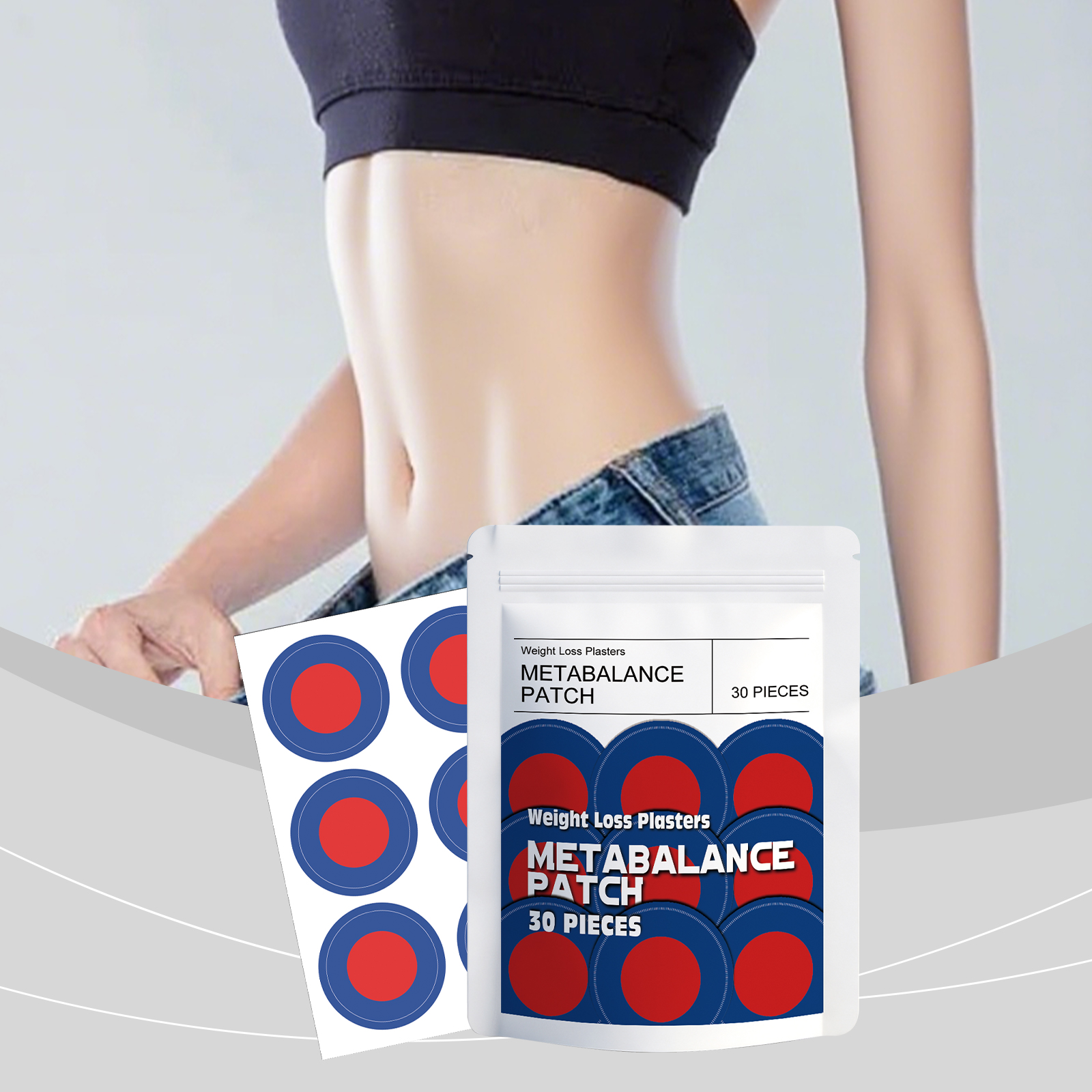 Body Care Patch Mild Soft Breathable Light Skin Friendly Material Natural Fit Body Skin Treatment