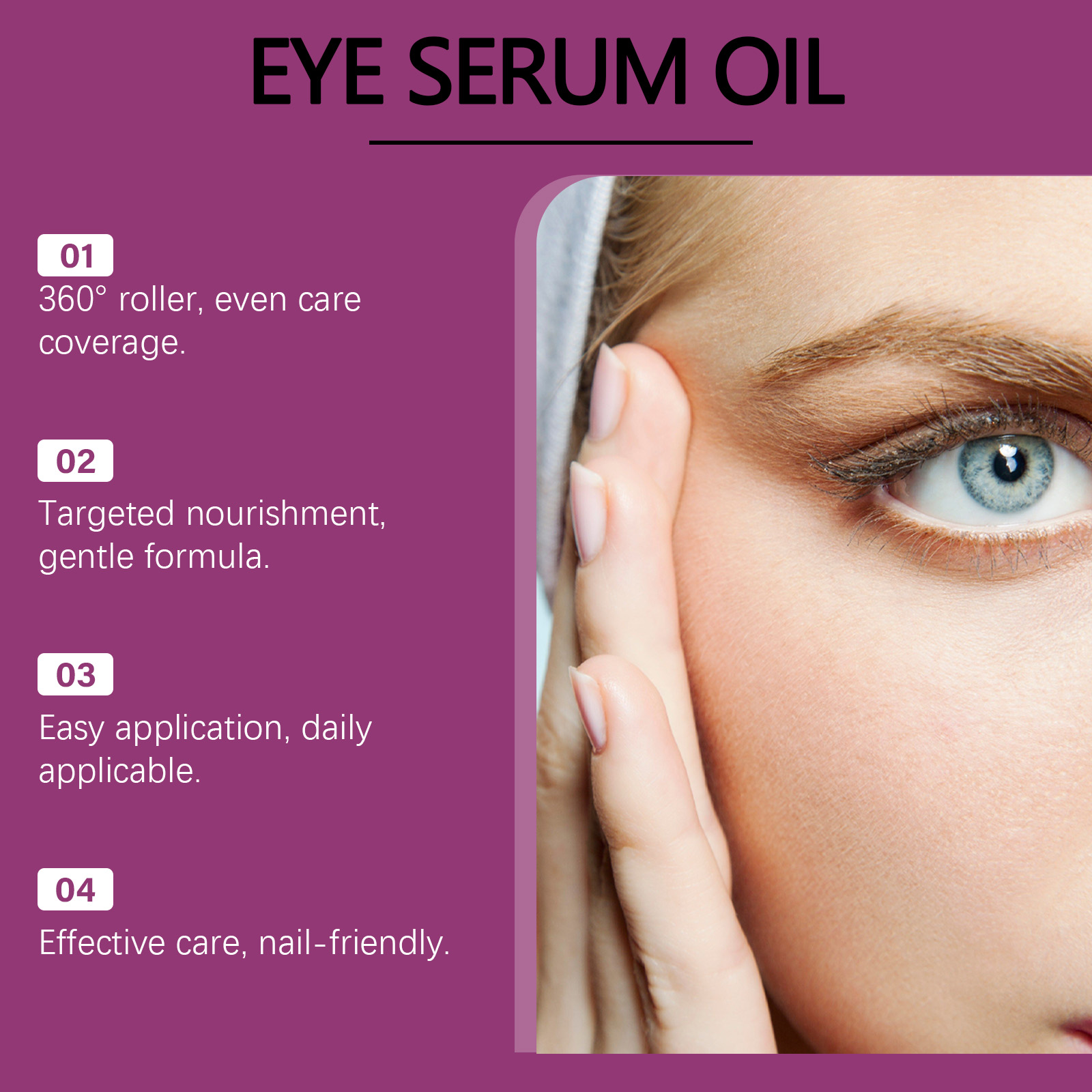 Retinol Eye Essence Nourishing Hydrating Tender Smooth Periocular Skin Daily Skincare Softening Essence Liquid