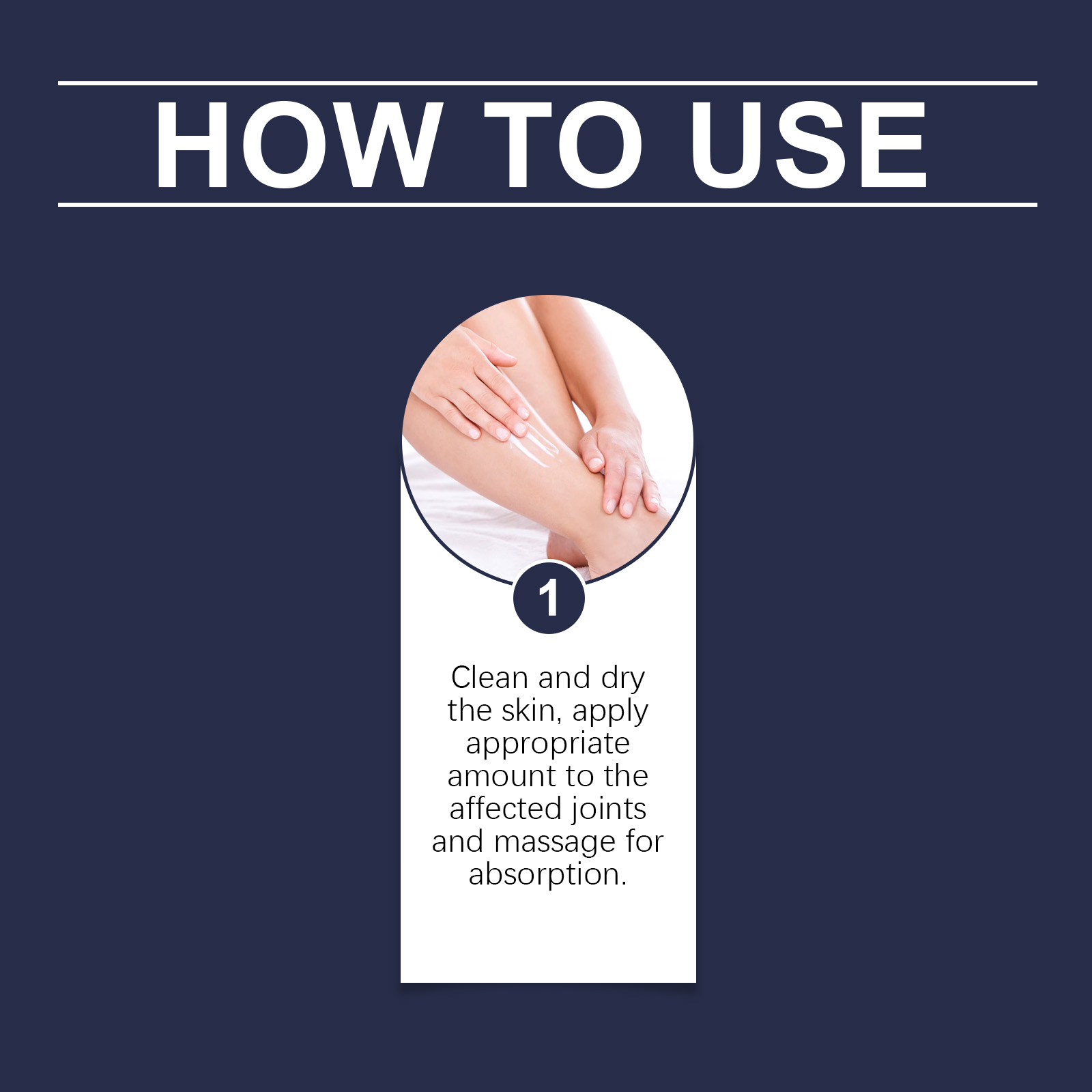 Joint Care Cream Light Texture Easy Absorption Gentle Moisturize Protect Knees Relieve Tight Discomfort Daily Maintenance