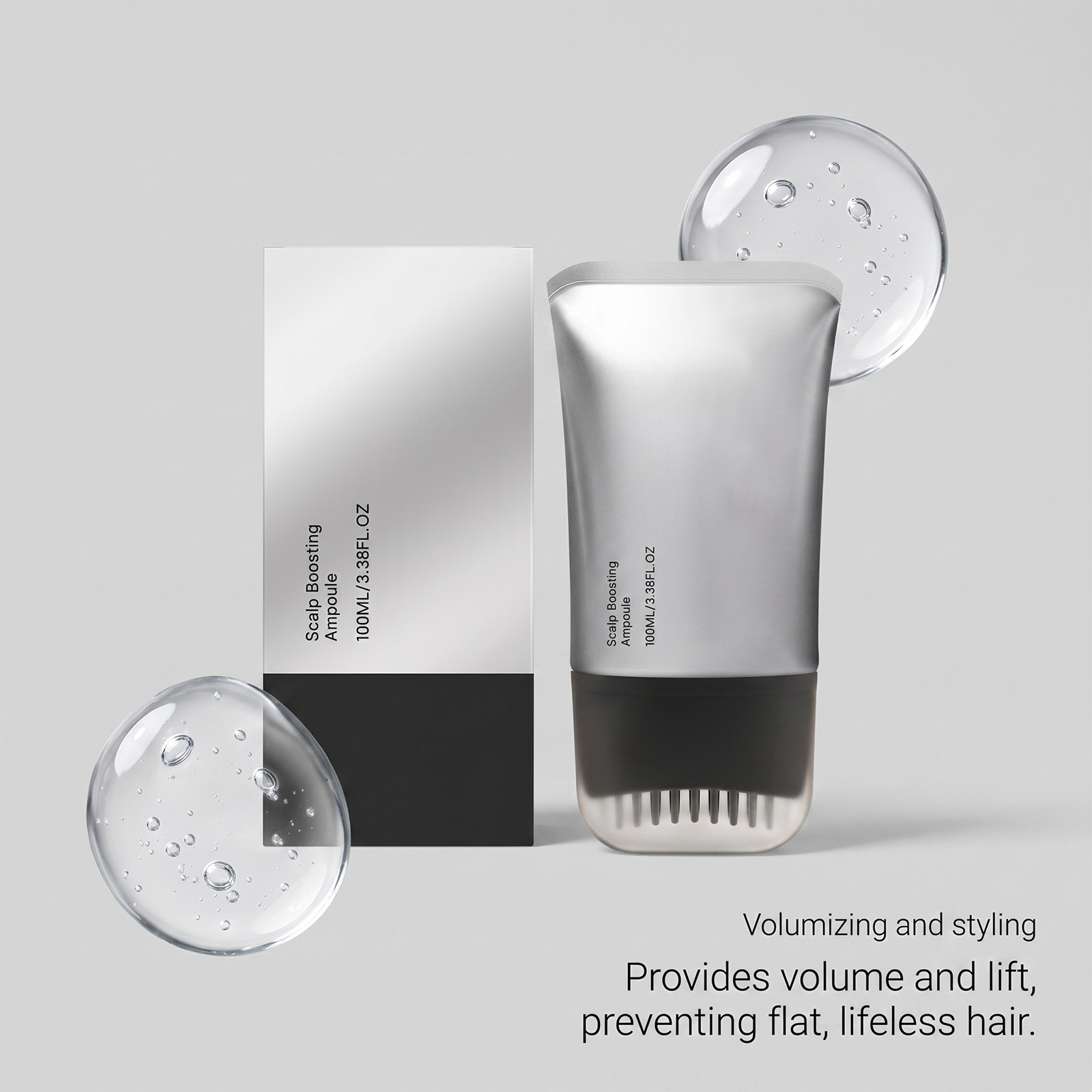 Hair Care Essence Liquid Moisturizing Smooth Plump Tresses Fluffy Hair Easy Manage Convenient
