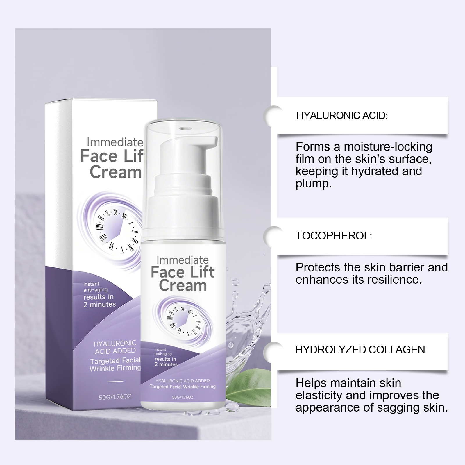 Cream Mild Nourishing Hydrated Tender Moisturizing Light Texture Easy Apply Facial Skin Daily Care
