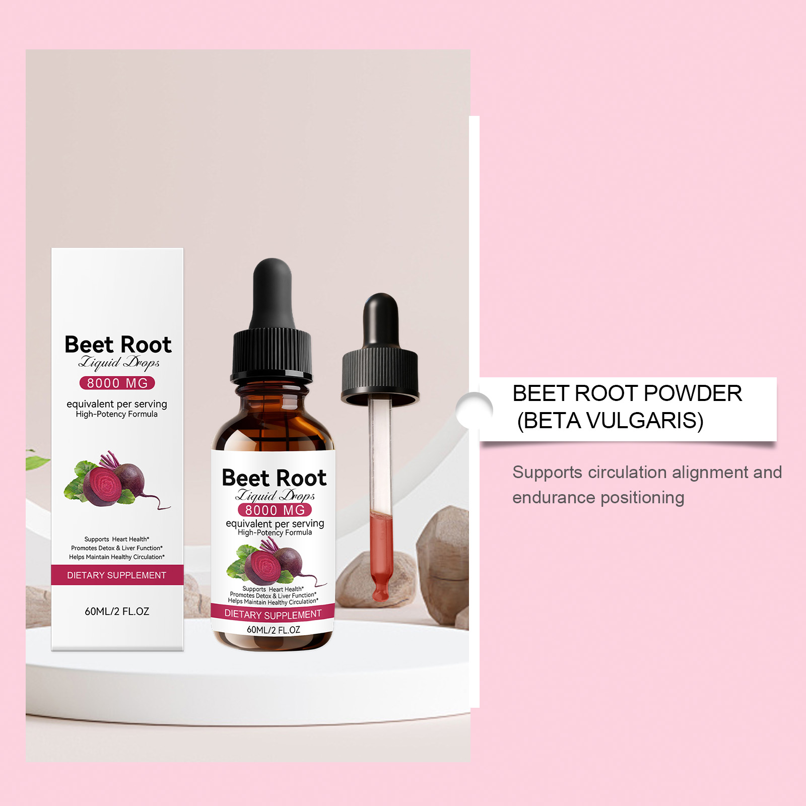 Beetroot Drops Contain Natural Beetroot Ingredients Fit Sports Crowd Drink Energy Supplement