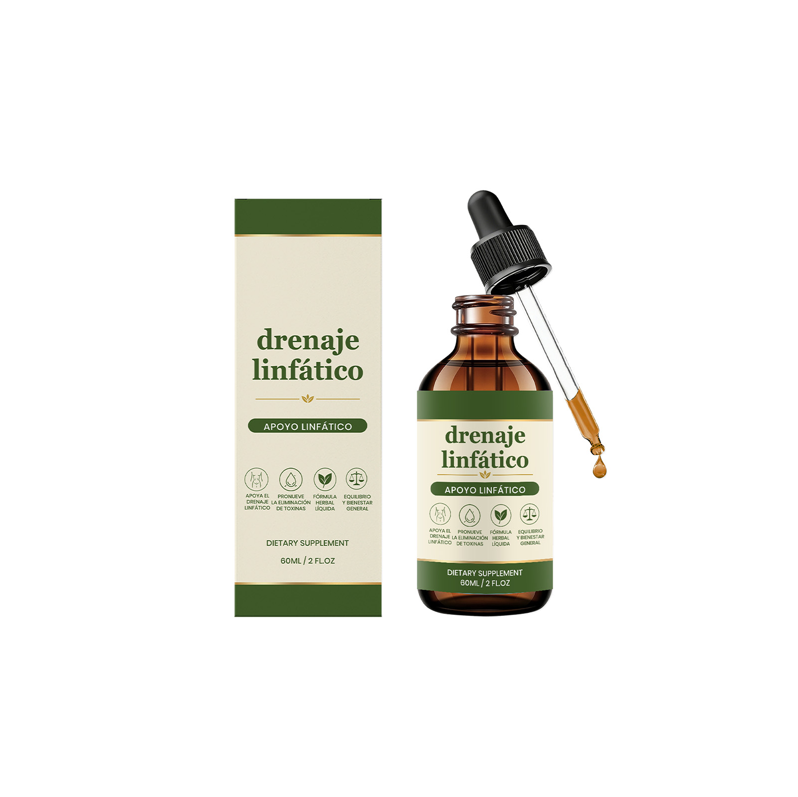 Herbal Drops With Four Plant Extracts Scientifically Blended Traditional Gentle Formula For Daily Consumption