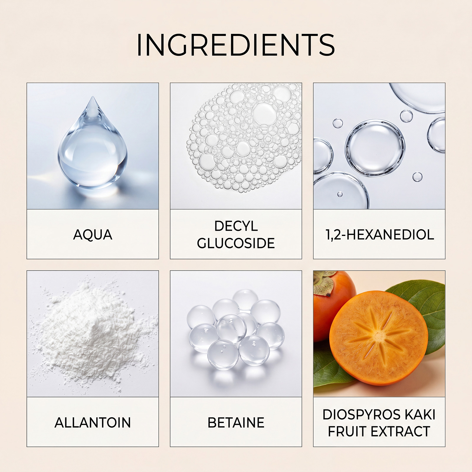 Persimmon Body Wash Odor Removal Care Dense Foam Hydrating Clean Revitalize Whole Skin Cleansing Care