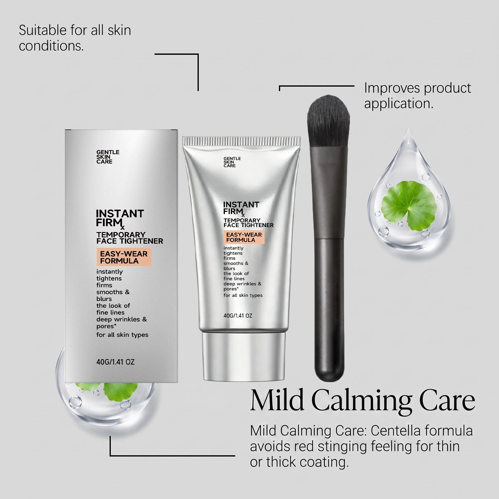 Moisturizing Facial Care Cream Hydrating Soft Glossy Delicate Comfort Daily Care For Facial Skin