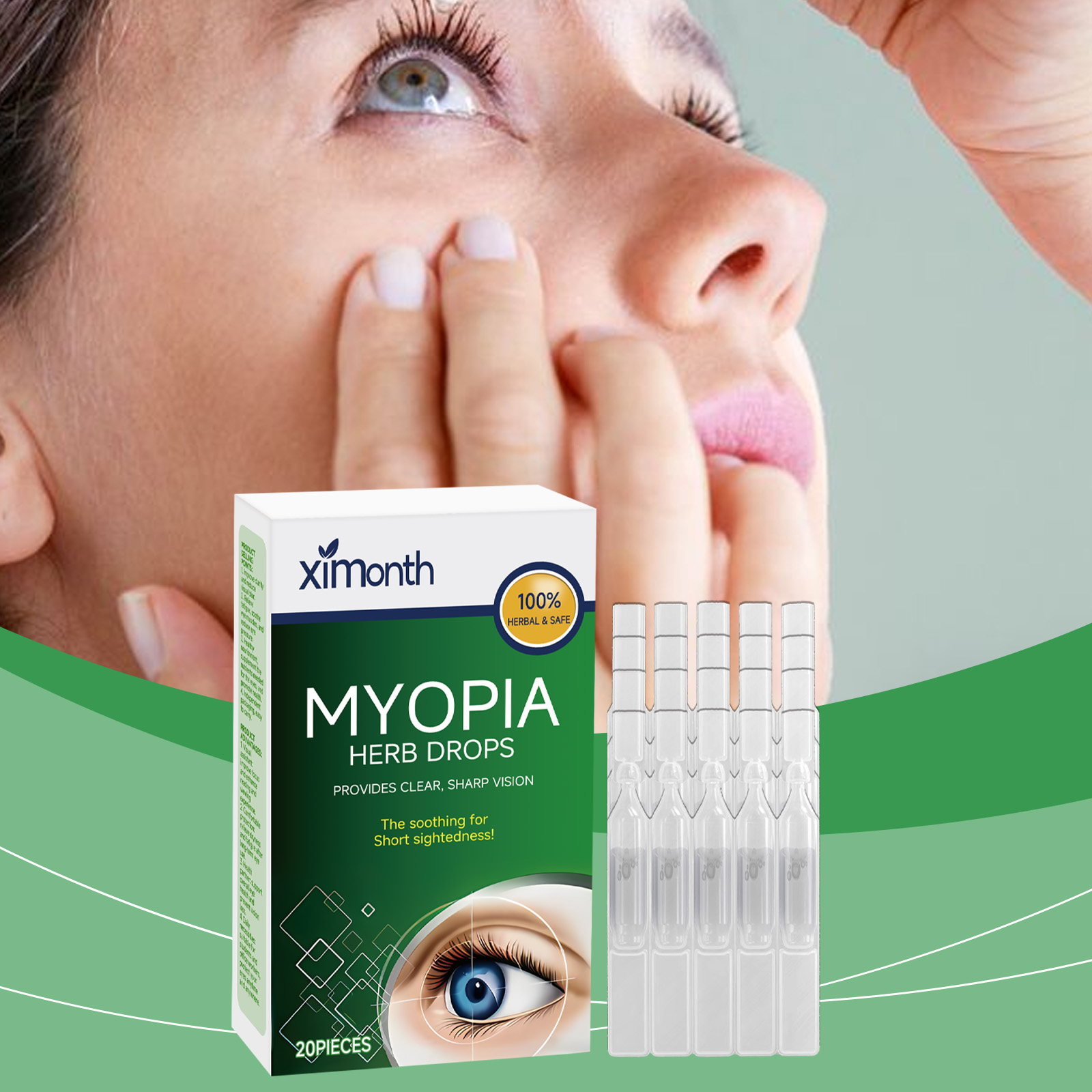 Eye Care Drops Refreshing Hydrating Gentle Portable Carry Daily Eye Care Eye Drops