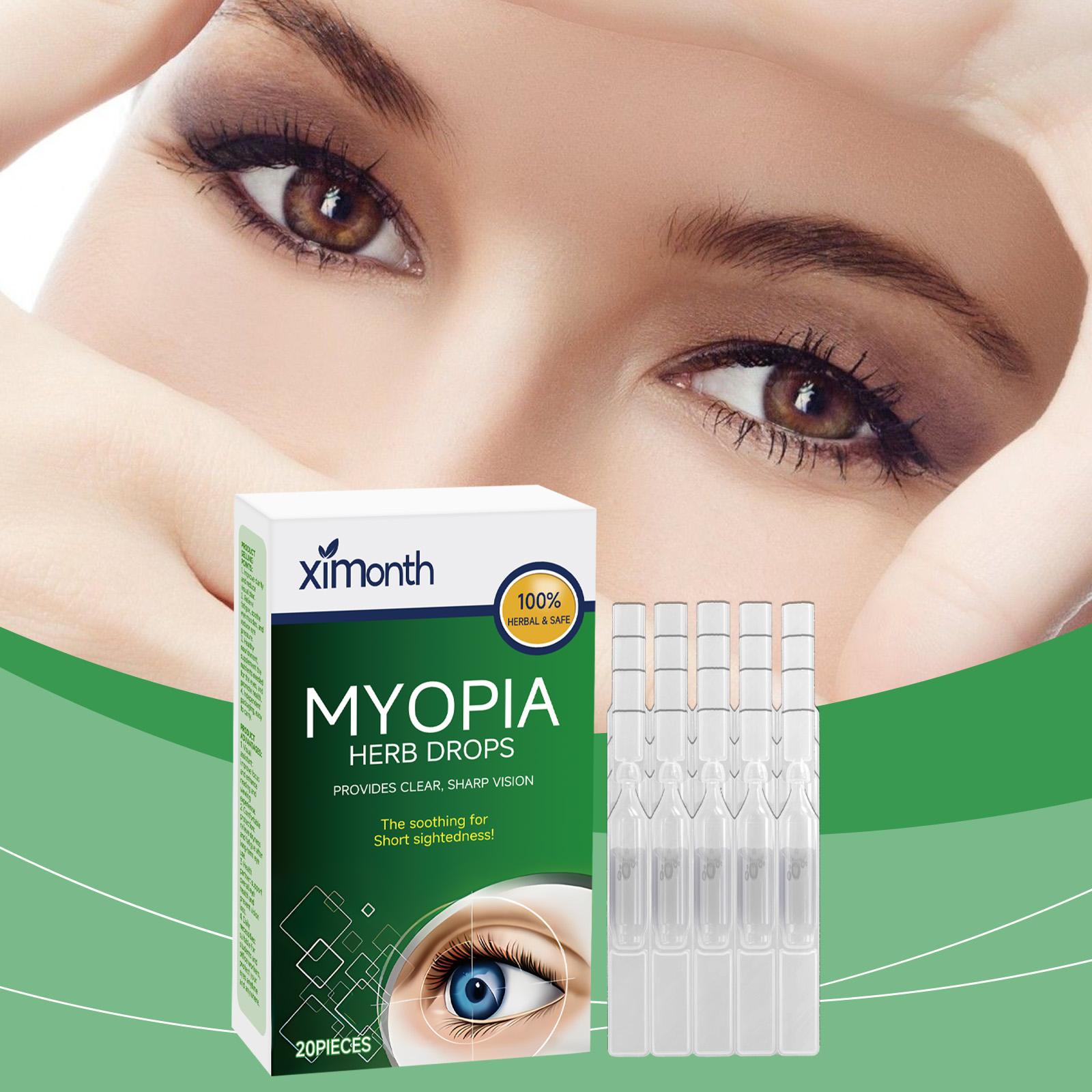 Eye Care Drops Refreshing Hydrating Gentle Portable Carry Daily Eye Care Eye Drops
