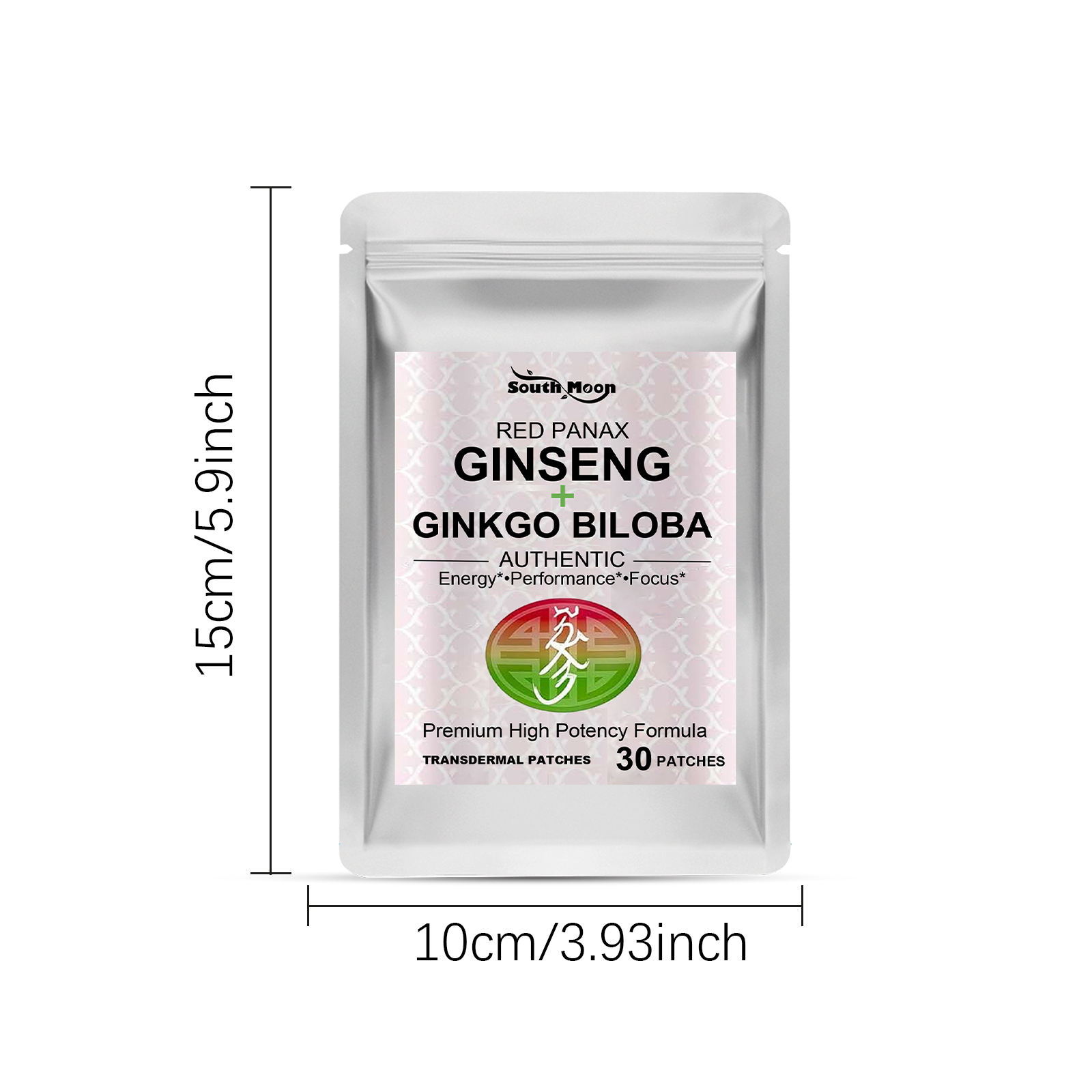 Body Care Patch Daily Mild Care Portable Red Ginkgo Ginseng Body Care Sticker For Skin Daily Use
