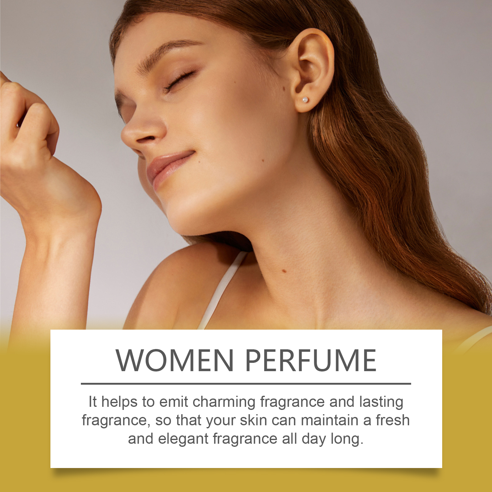 Natural Scent Women Perfume Fresh Floral Long Lasting Gentle Elegant Natural Delicate Fragrance
