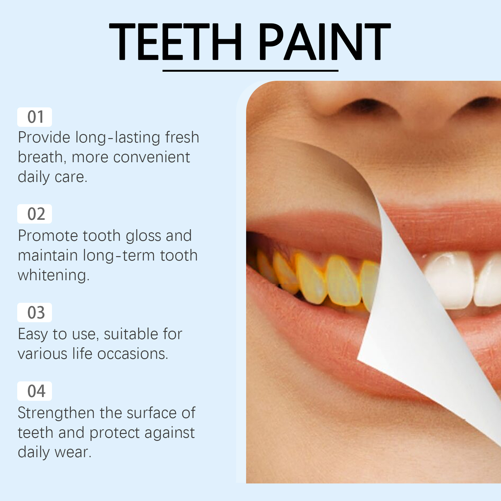 Dental Care Varnish For Teeth Oral Cleaning Stain Dirt Removal Fresh Care Liquid