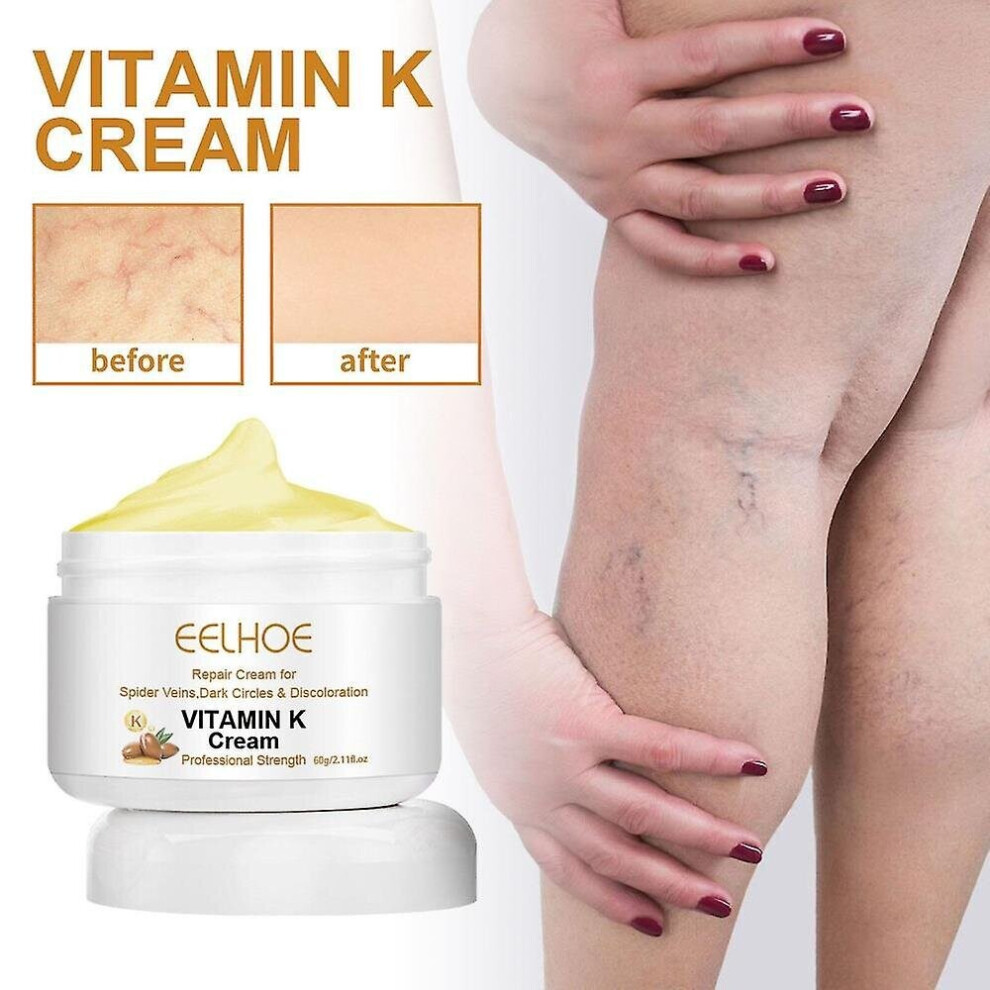 Vitamin K Cream For Repair Cream for Spider Veins Dark Circles Discoloration 60g