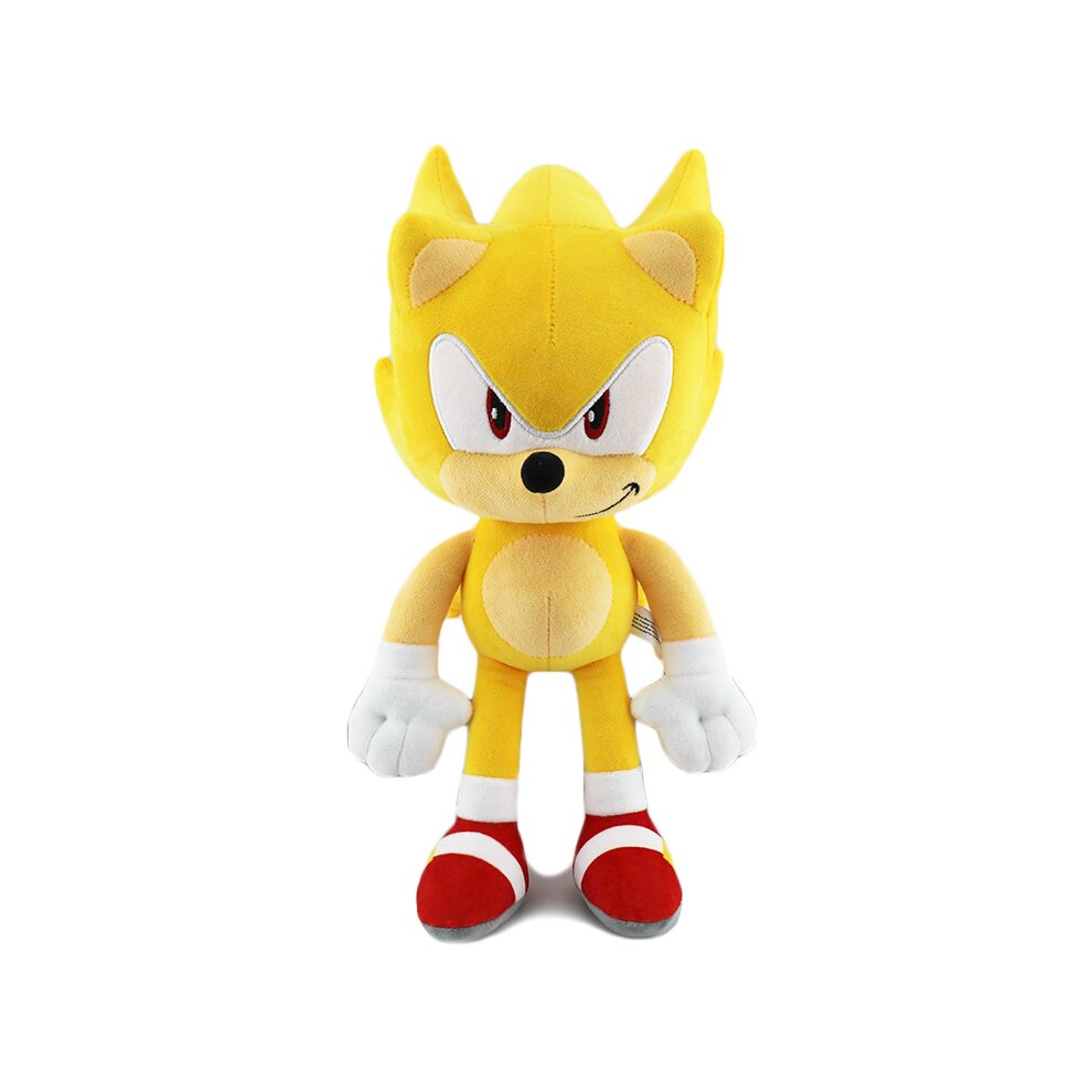 Super Sonic The Hedgehog Shadow Super Sonic Plush Doll Toy Kids Gifts