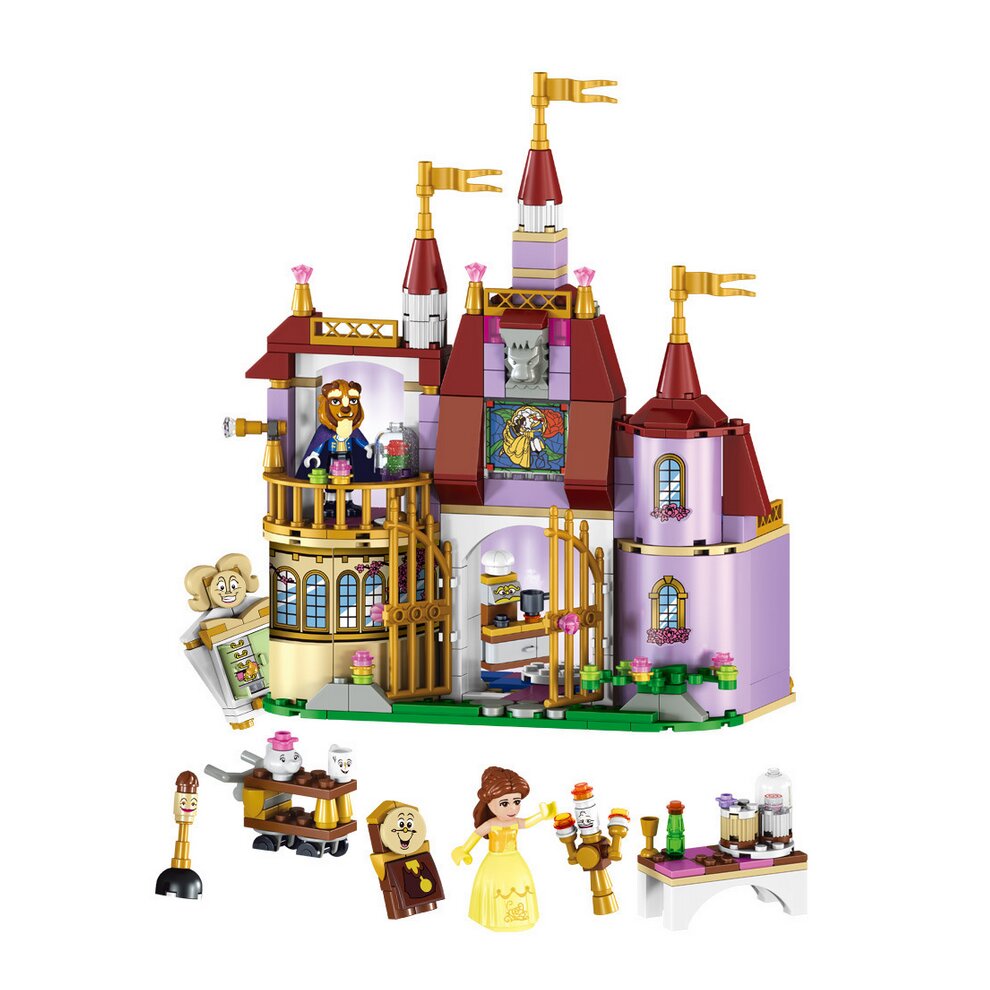 Beauty and the Beast Belle Princess Assemble Castle Toys DIY UK