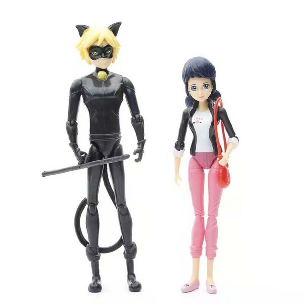 8pcs Miraculous: Tales Of Ladybug & Cat Noir Collection Decor Action Figures Toy