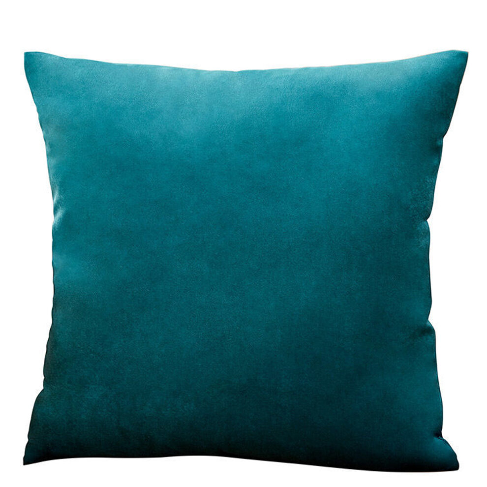 (Green 40 x 40 cm) 2PCS Luxury PILLOW CASE Cushion Covers Percale Pillow Case Home