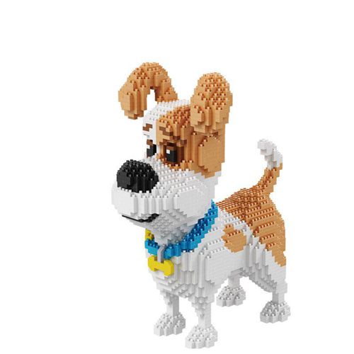 The Secret Life of Pets Cute Cartoon Mini Building Blocks Max Duke Dog Bricks Diamond Model Educational Toys Kids Girl Gifts