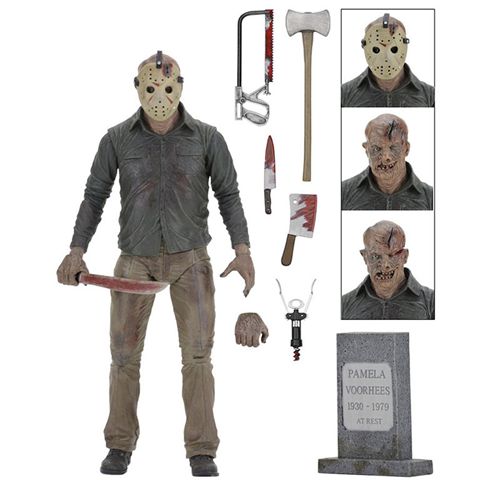 Friday the 13th Freddy Vs Jason Ultimate Jason Voorhees Action Figure Model