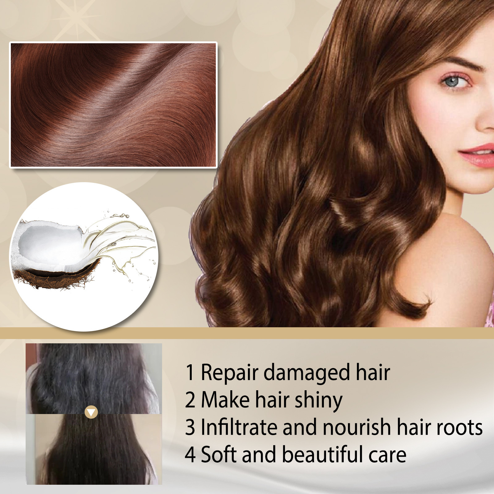 Hair Mask Deep Conditioner Nourishment Treatment for Hair Repair