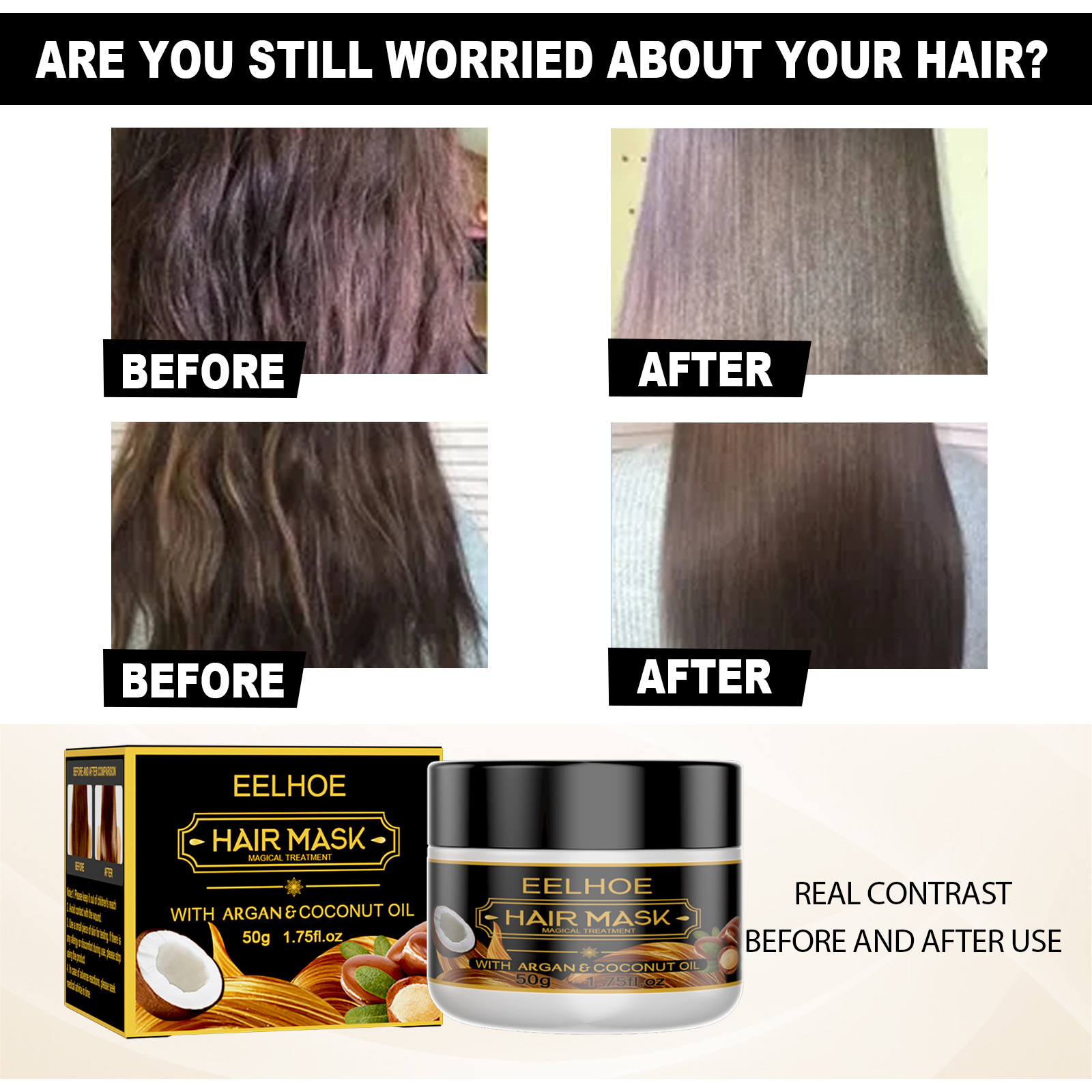 Hair Mask Deep Conditioner Nourishment Treatment for Hair Repair