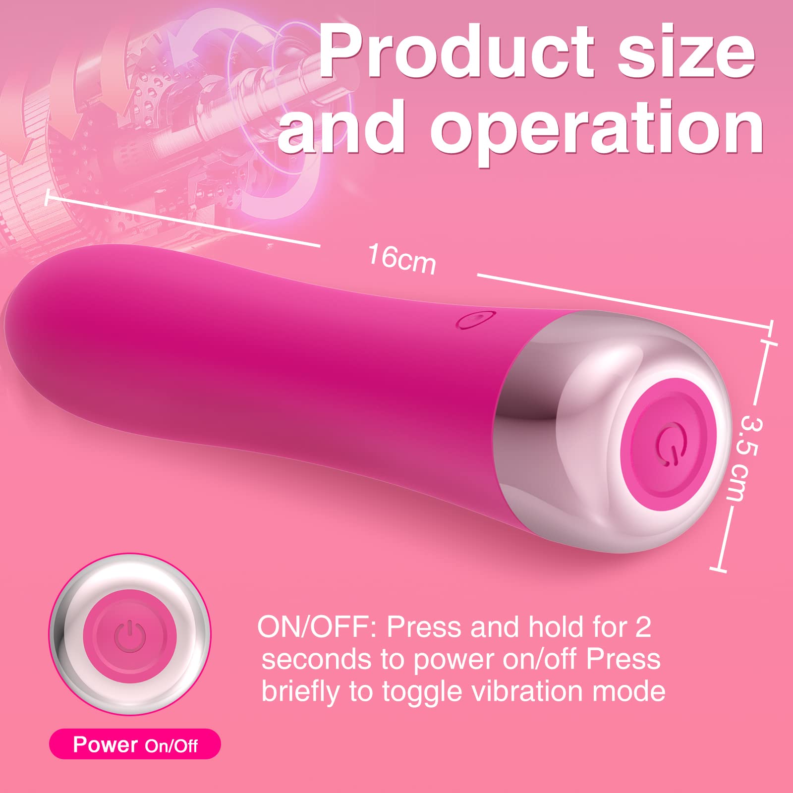 G Spot Vibrator Sex Toys Clitoral Vibrators Adult Toys for Women Clitoris Dildo Clitoralis Stimulator Small Bullet Massager Wand for Couples