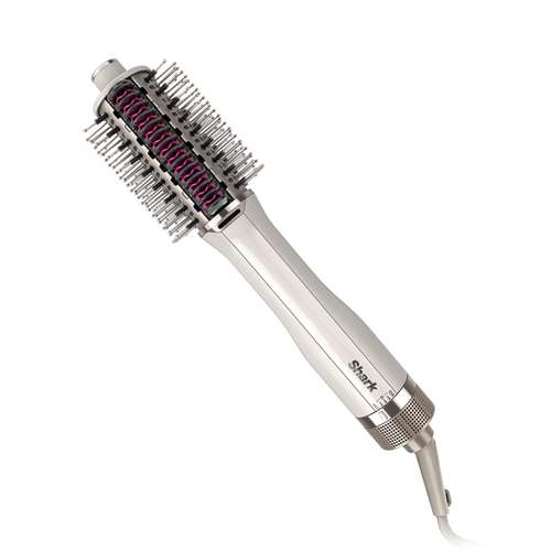 Shark Hair Straightener Hair Smooth Style Heated Comb + Blow Dryer Brush Wet & Dry Modes, Smoothing Hot Air Brush with 3 Temperatures